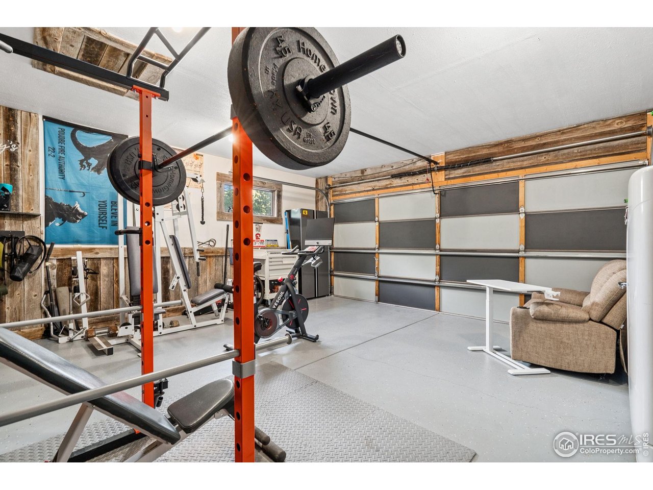 32224 Poudre Canyon Road Bellvue, CO 80512 - Photo 27 of 34 a view of a room with gym equipment