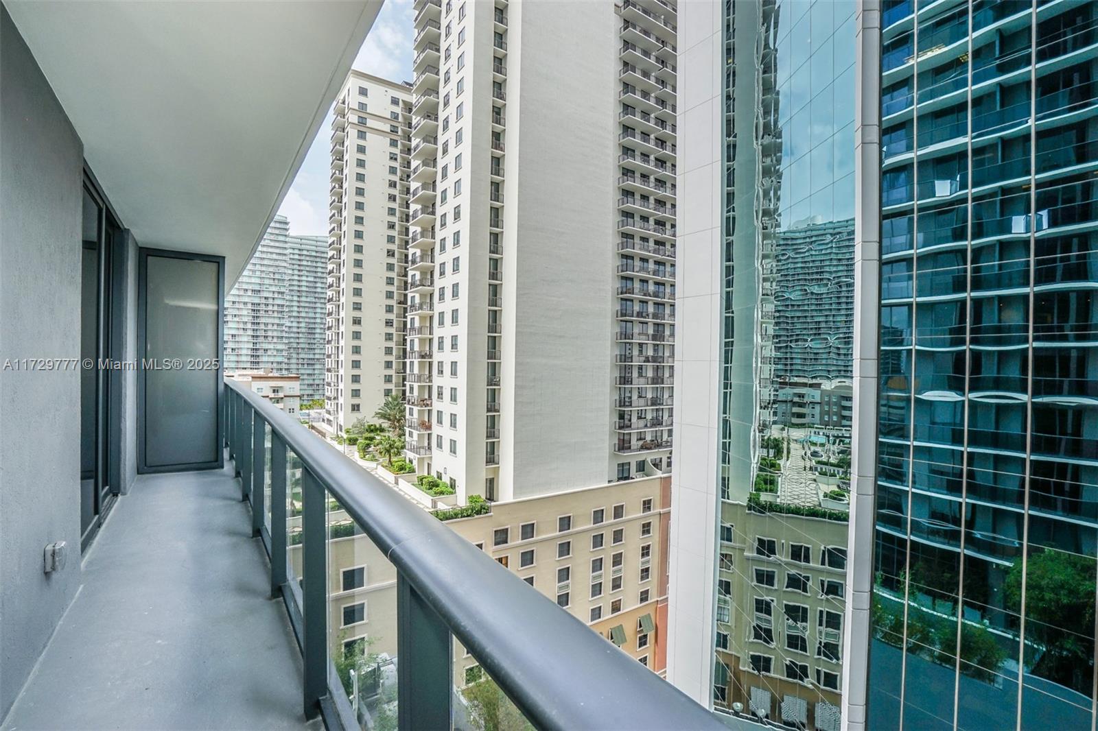 Brickell Miami, FL 33130 - Photo 12 of 24 a view of balcony with wooden floor