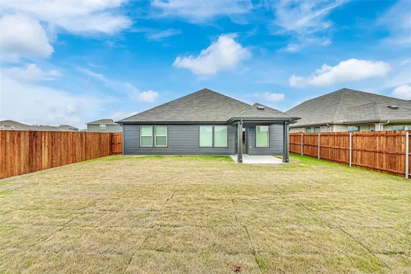 a big room with yard and balcony