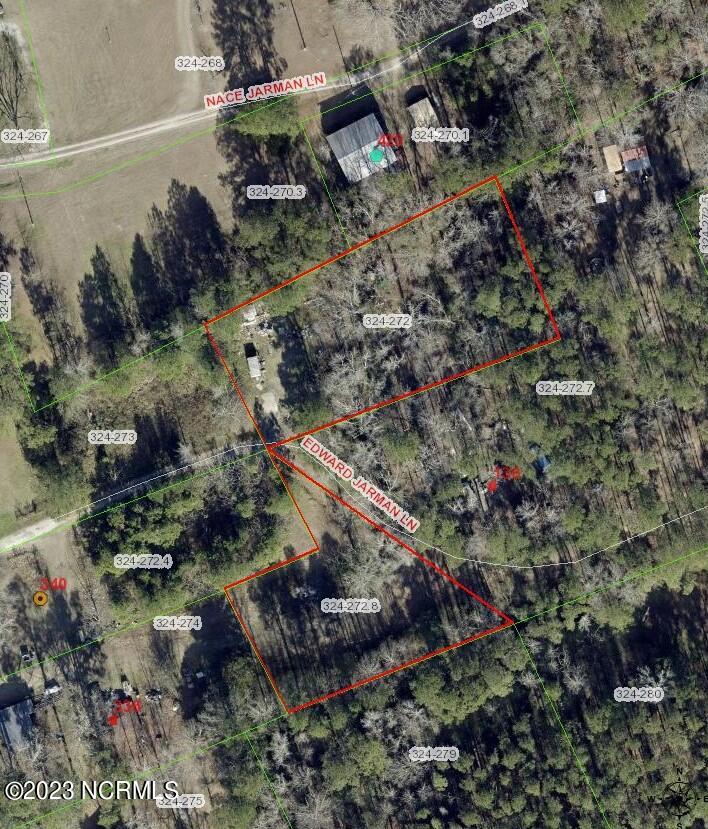 338 Foy Lockamy Road Jacksonville, NC 28540 - Photo 2 of 8 GIS View with color