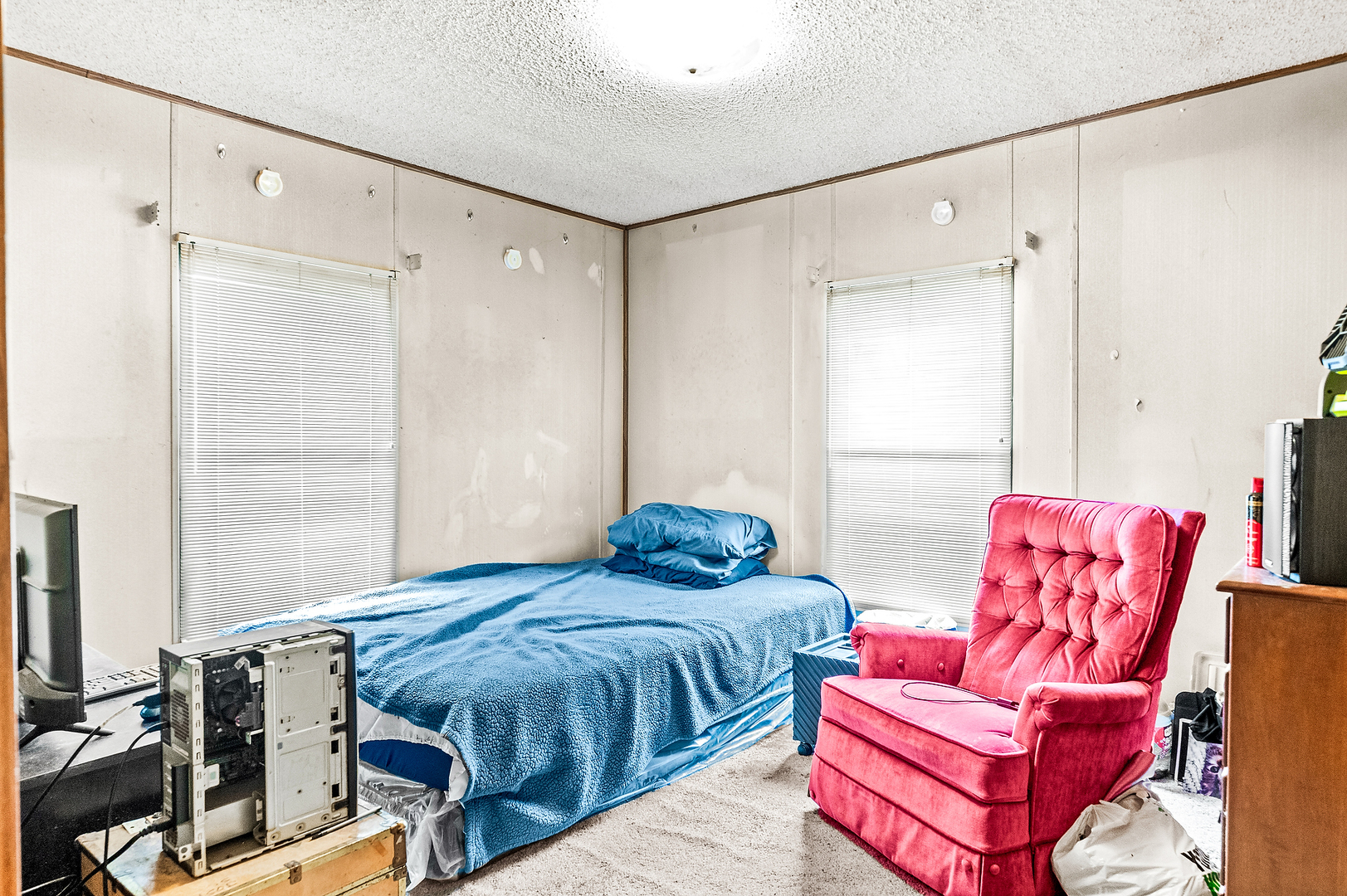 1 Christine Way Bloomington, IL 61701 - Photo 13 of 17 a bedroom with a bed and a couch