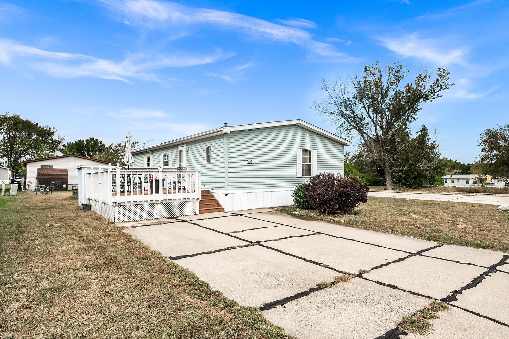 1 Christine Way Bloomington, IL 61701 - Photo 16 of 17 a house view with a outdoor space