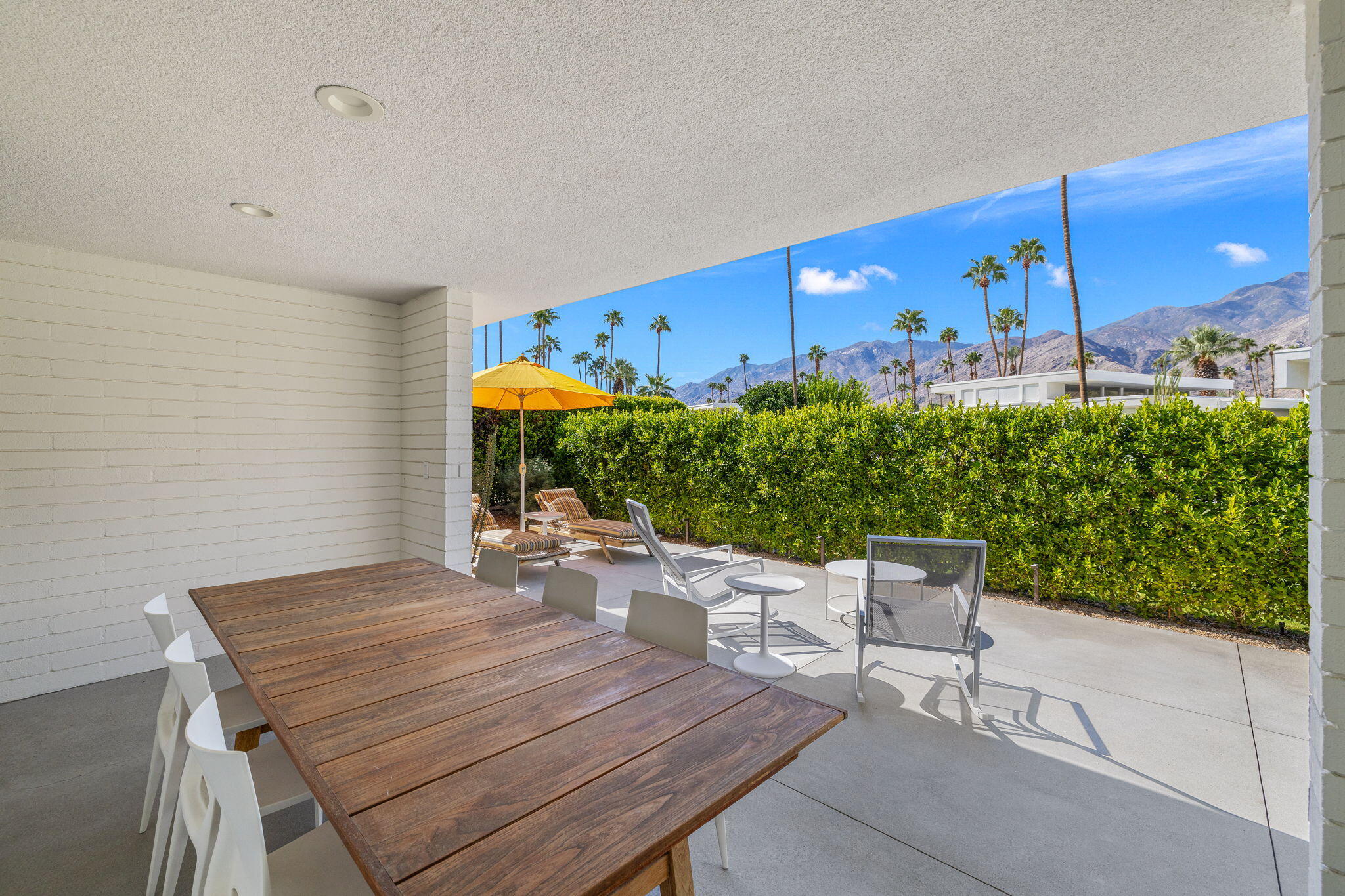 2691 Kings Road East Palm Springs, CA 92264 - Photo 38 of 45 a outdoor space with furniture