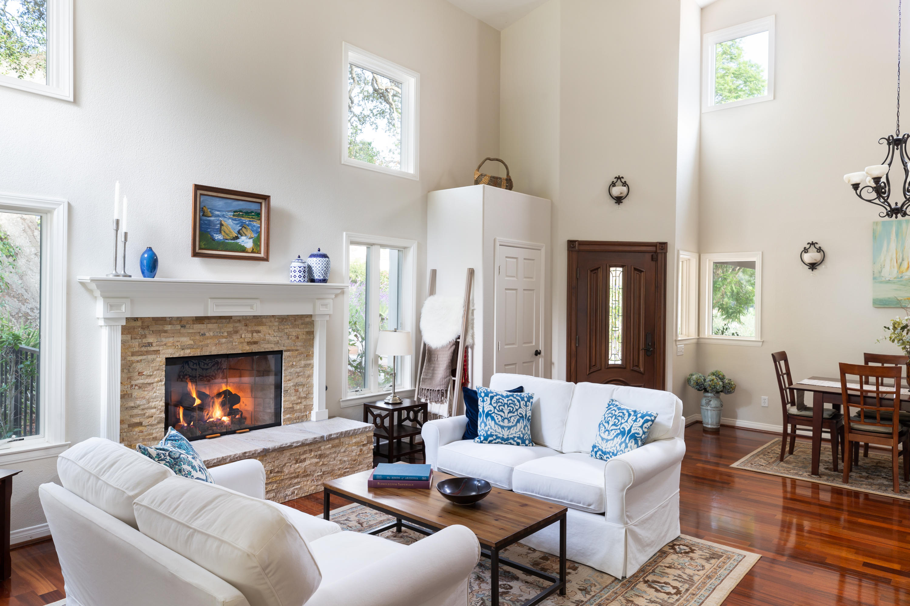 4137 Hidden Oaks Road Santa Barbara, CA 93105 - Photo 3 of 17 Living Room 2
