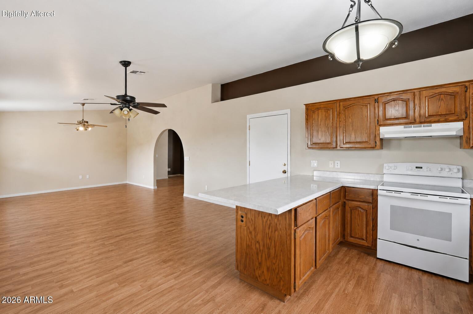 699 North Arroya Road Apache Junction, AZ 85119 - Photo 14 of 47 Kitchen and Family Room Virtual Flooring