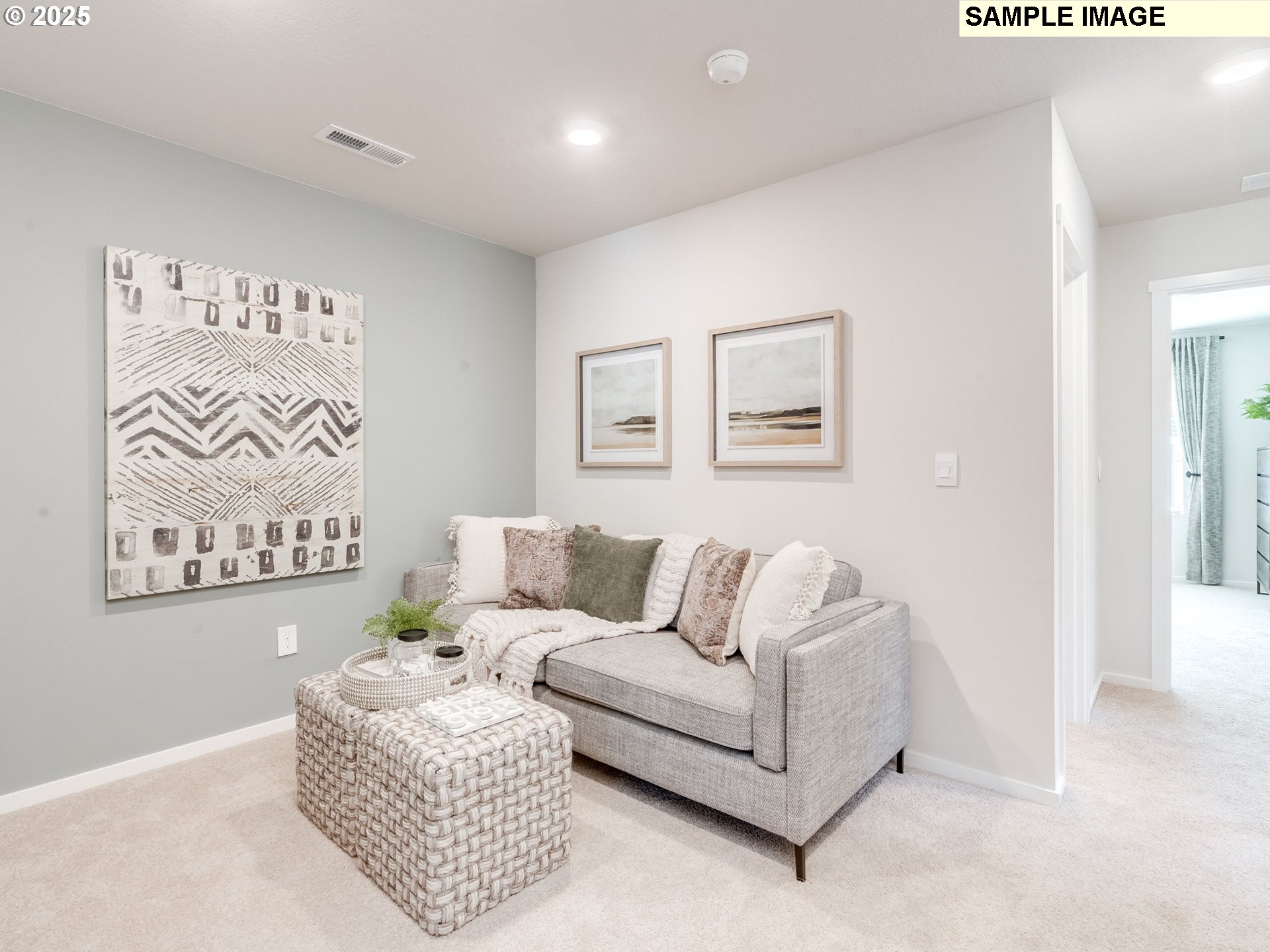 11116 Southeast Maxon Road Vancouver, WA 98664 - Photo 23 of 30 a living room with furniture and a wall painting