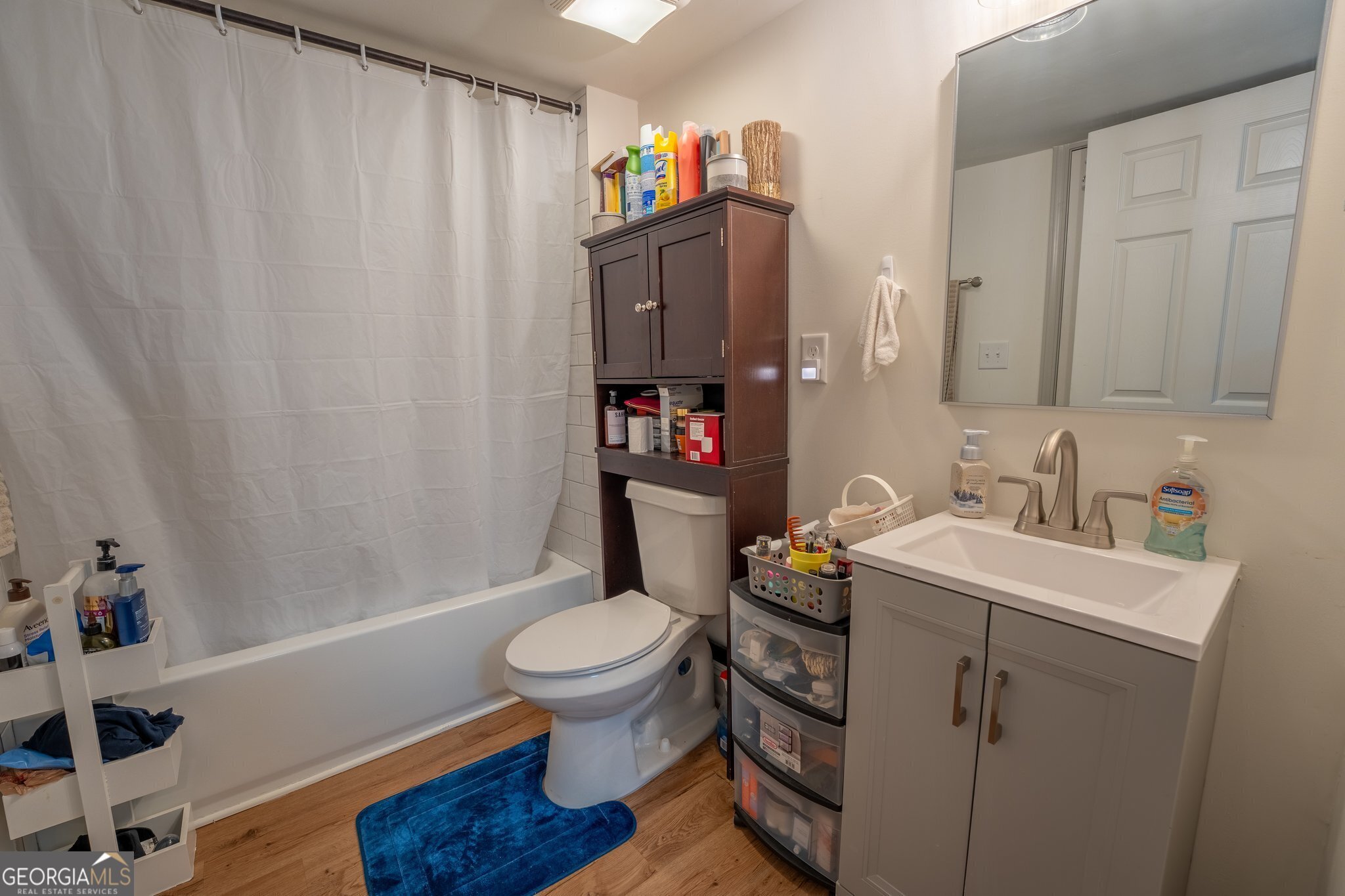 128 Branch Street Toccoa, GA 30577 - Photo 11 of 38 a bathroom with a sink toilet and shower