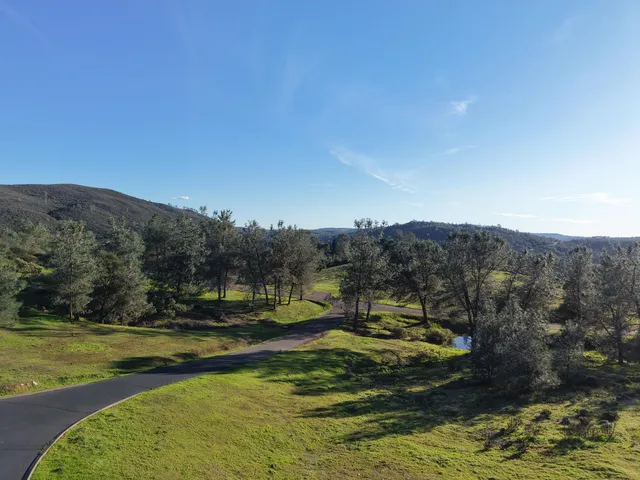 a view of a lake with a mountain in the background