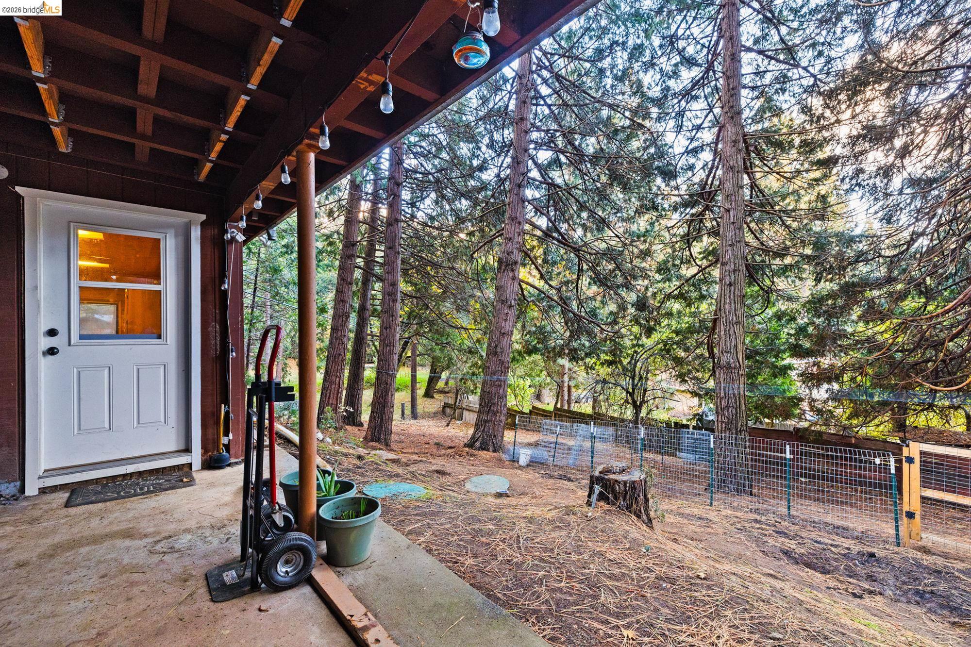 17851 Robin Road Twain Harte, CA 95383 - Photo 34 of 45 View of patio / terrace with an outbuilding