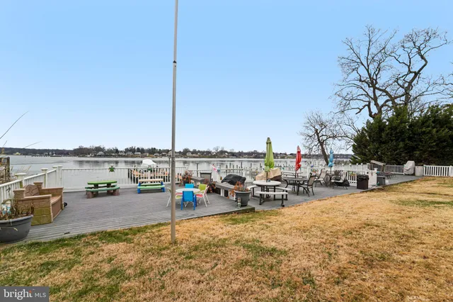 a view of a terrace with chairs