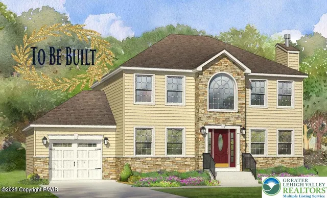 a view of front a house with a yard