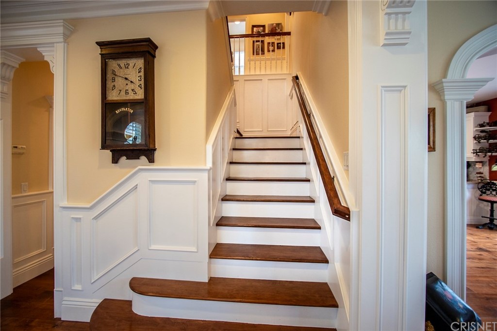 27016 Island Road Valencia, CA 91355 - Photo 31 of 53 a view of entryway and hall with wooden floor