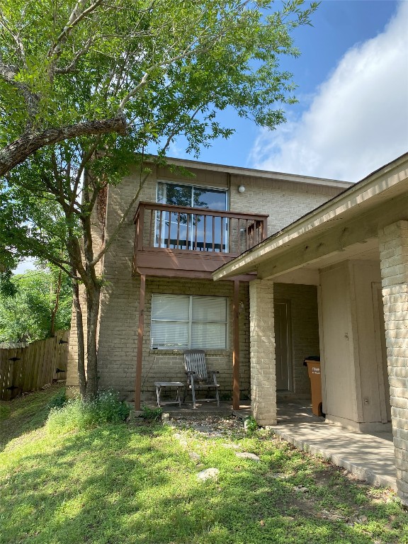 1509 Cinnamon Path, Unit A Austin, TX 78704 - Photo 1 of 1 front view of a house with a yard