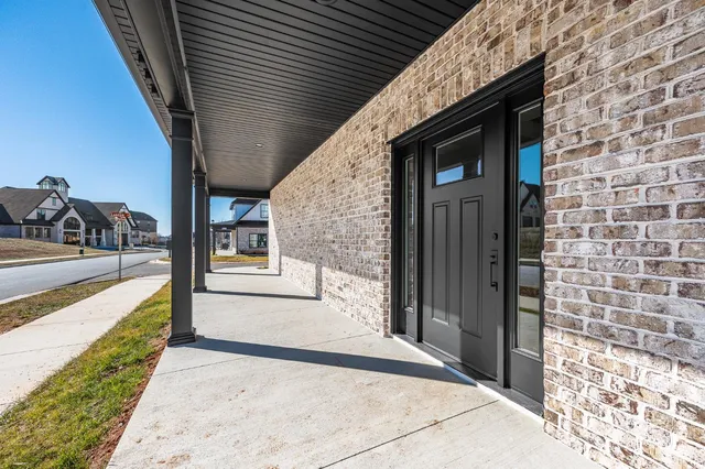 a view of a livingroom with a staircase