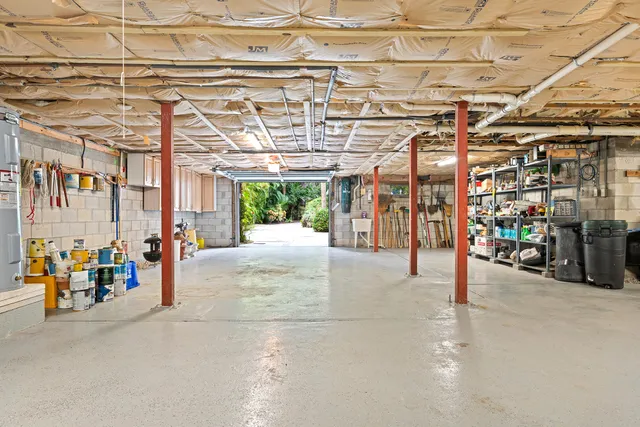 a view of a storage room with a lot of stuff