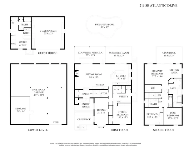 $3,795,000 | 216 Southeast Atlantic Drive, Lantana, FL 33462