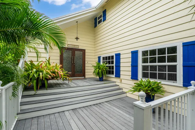 a view of a house with a patio