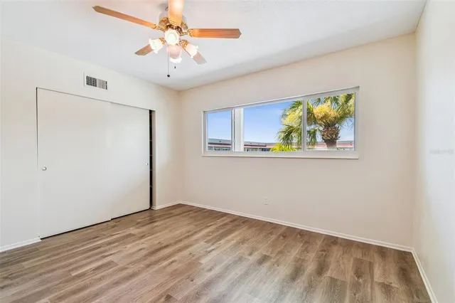 wooden floor in an empty room