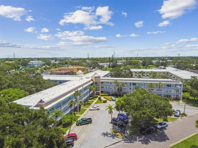 a view of a city from a terrace