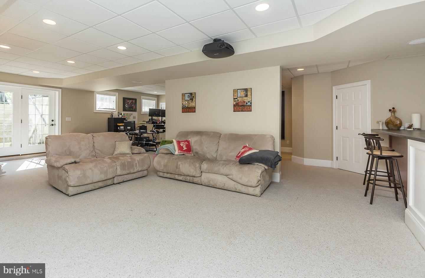 159 Middletown Road Media, PA 19063 - Photo 50 of 80 Basement entertainment area
