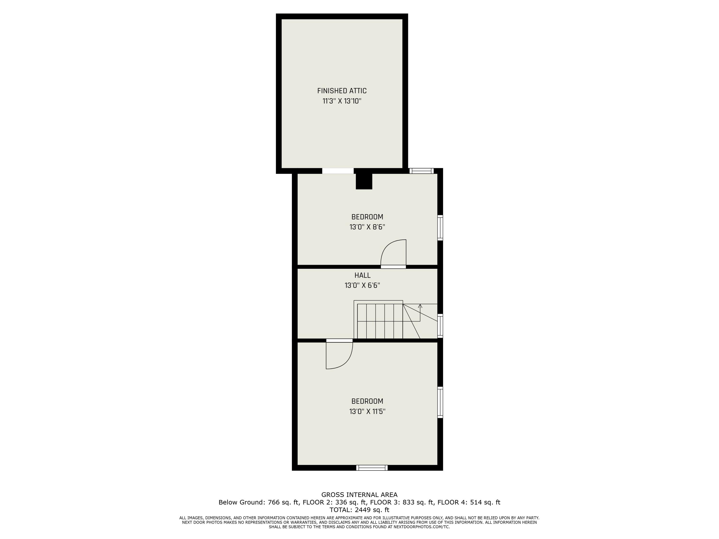 3265 16th Street Wayland, MI 49348 - Photo 34 of 36 Upper level Floor Plan