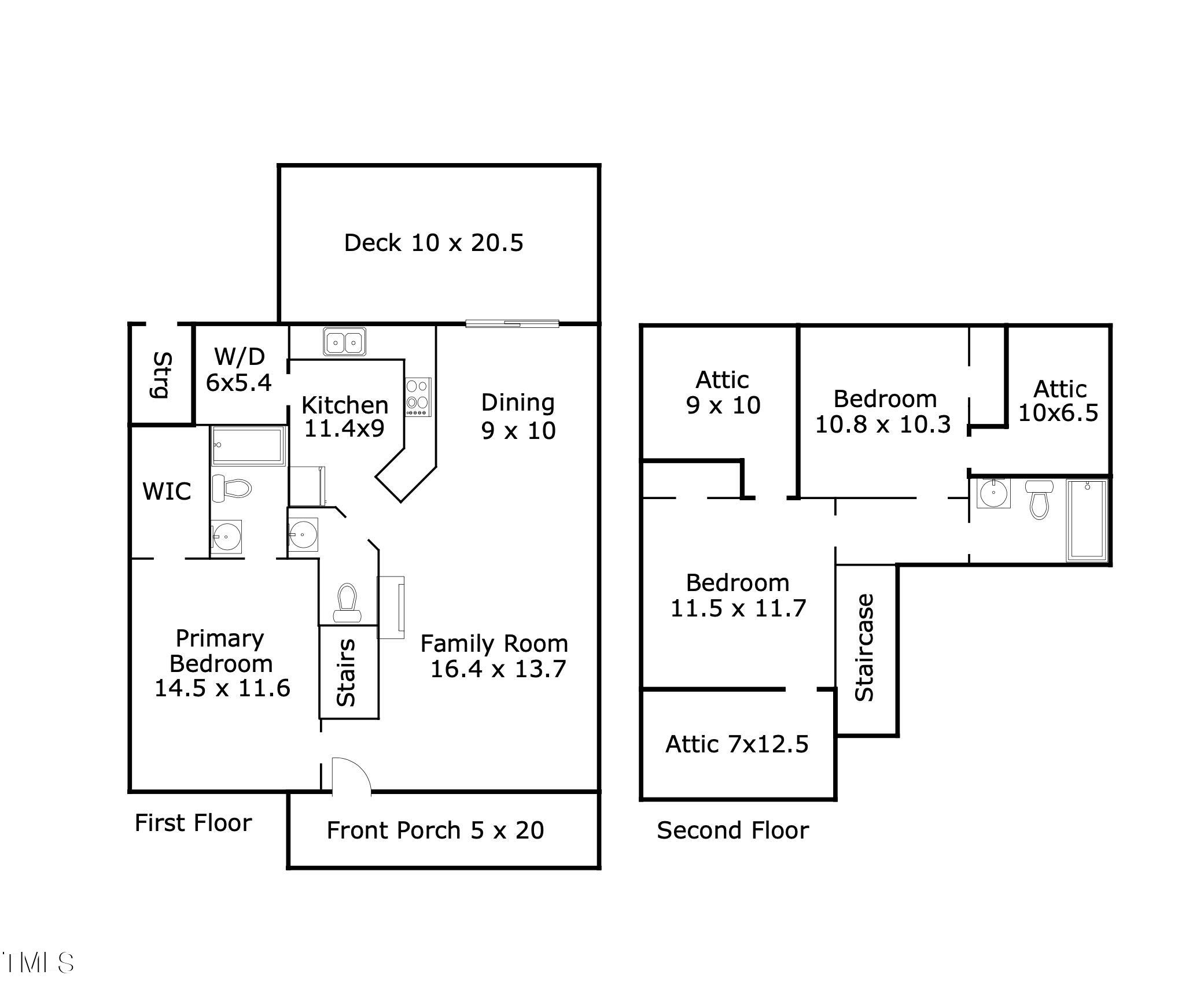 7320 Bonnie Ridge Court Raleigh, NC 27615 - Photo 29 of 29 Floor Plan