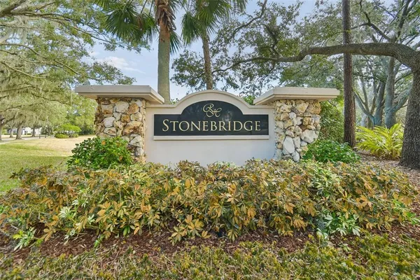 a view of a sign of a park