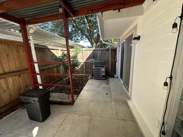 a view of steet with door