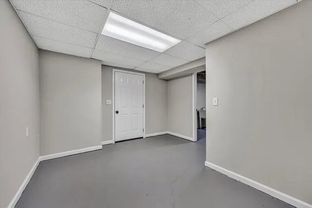 a view of empty room