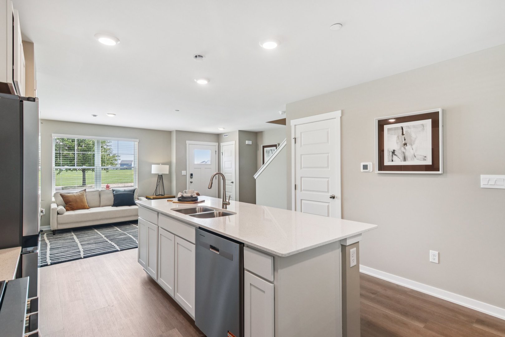 2255 Riesling Road Oswego, IL 60543 - Photo 8 of 27 a kitchen with a sink a stove and refrigerator