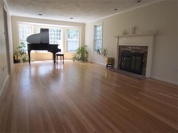 46 Hillcrest Road Weston, MA 02493 - Photo 5 of 21 a living room with furniture and a fireplace