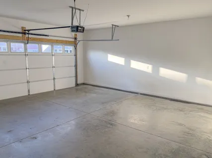 a view of a room with an empty space