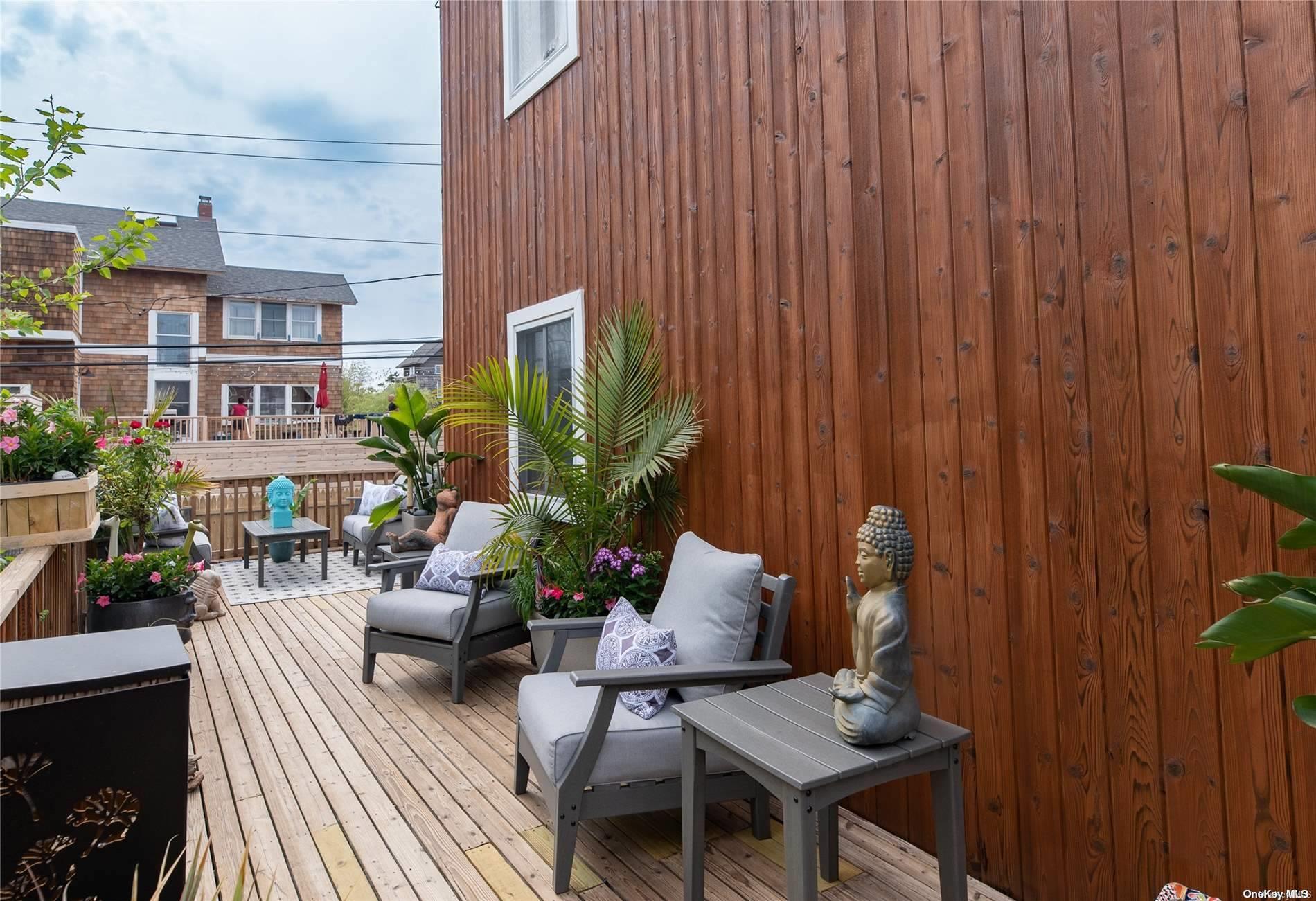 337 Dehnhoff Ocean Beach, NY 11770 - Photo 12 of 14 a building outdoor space with patio furniture