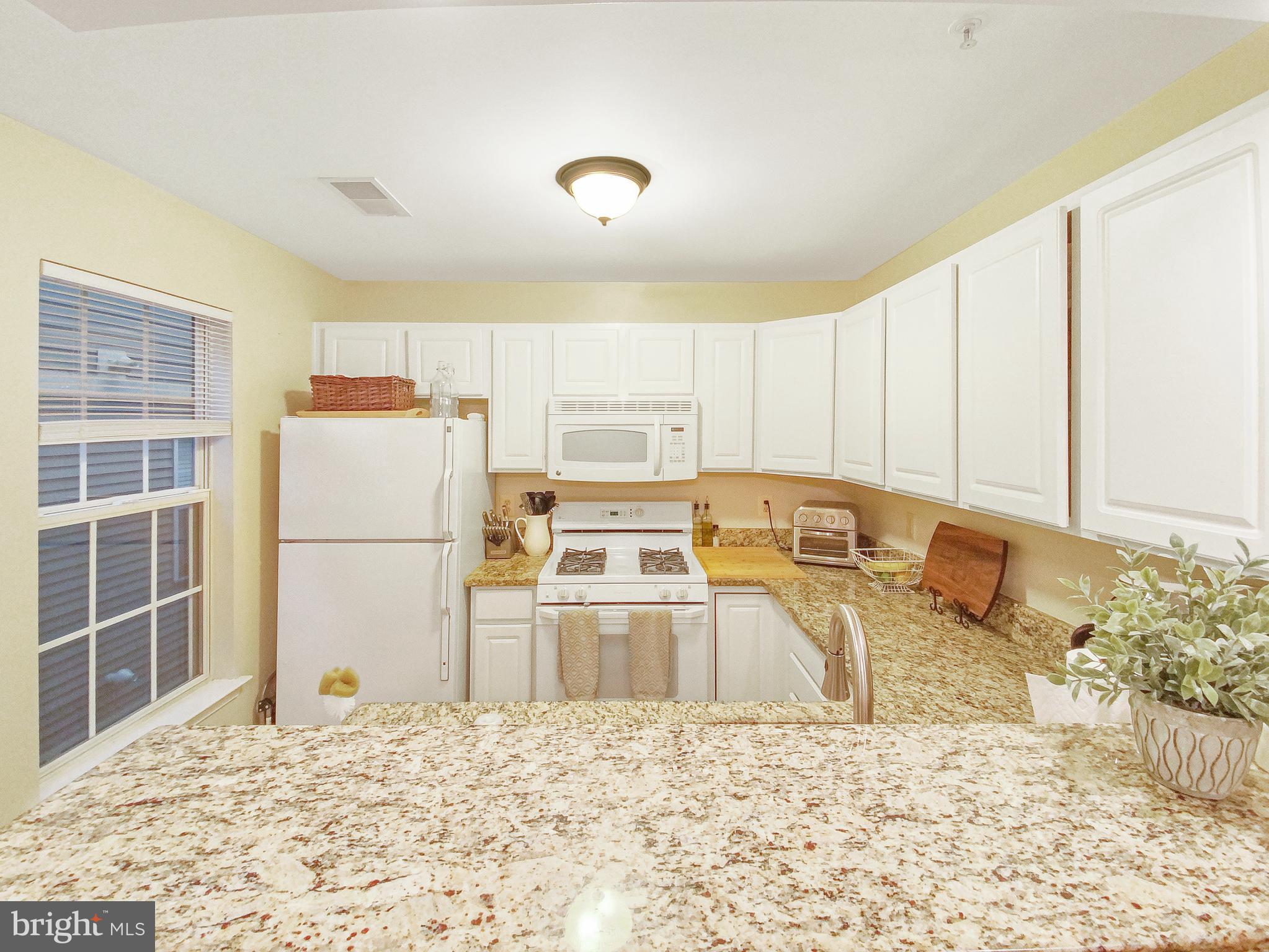 127 Timberbrook Lane, Unit 203 Gaithersburg, MD 20878 - Photo 19 of 29 a kitchen with a refrigerator sink stove and cabinets