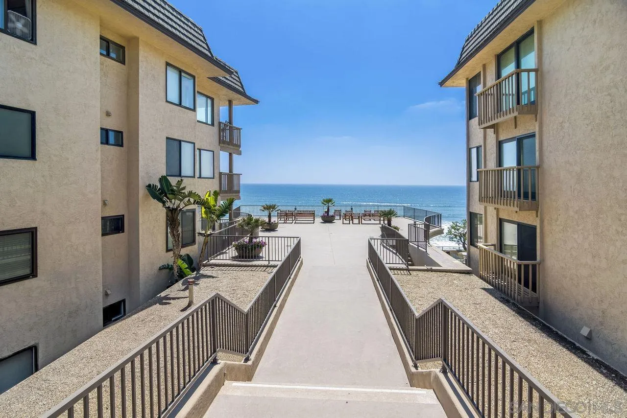833 Beach Front Drive, Unit C Solana Beach, CA 92075 - Photo 2 of 25 a view of a balcony with chairs