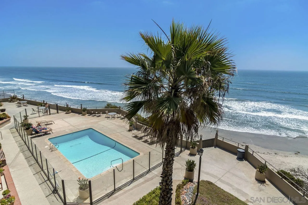 833 Beach Front Drive, Unit C Solana Beach, CA 92075 - Photo 5 of 25 an ocean view with beach and ocean view