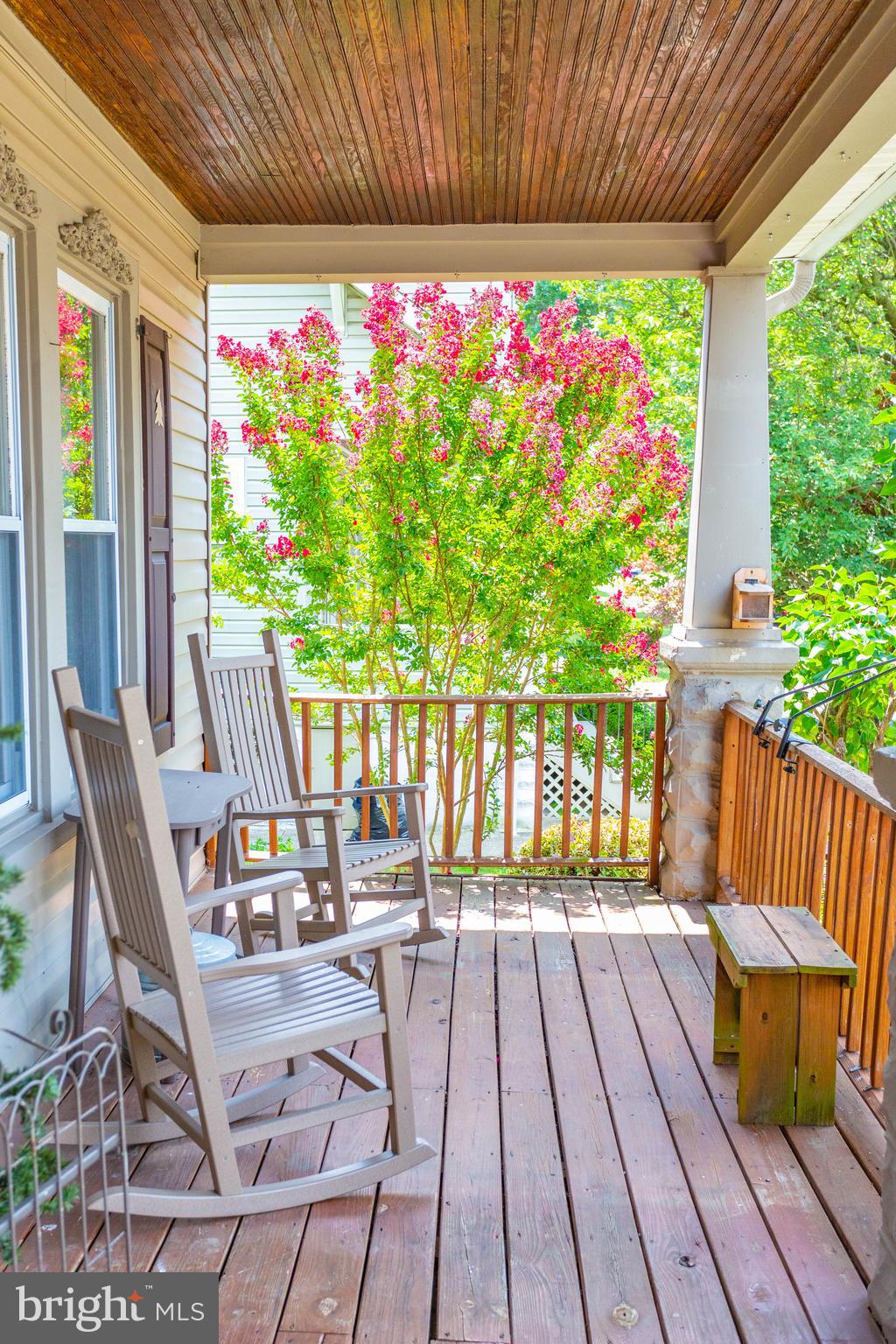 611 Elmwood Road Baltimore, MD 21206 - Photo 6 of 51 Perfect porch for enjoying a favorite beverage