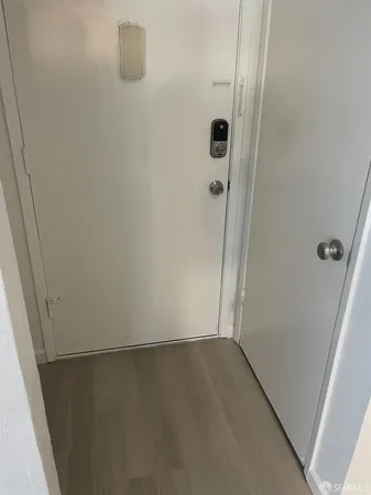 a view of a small space