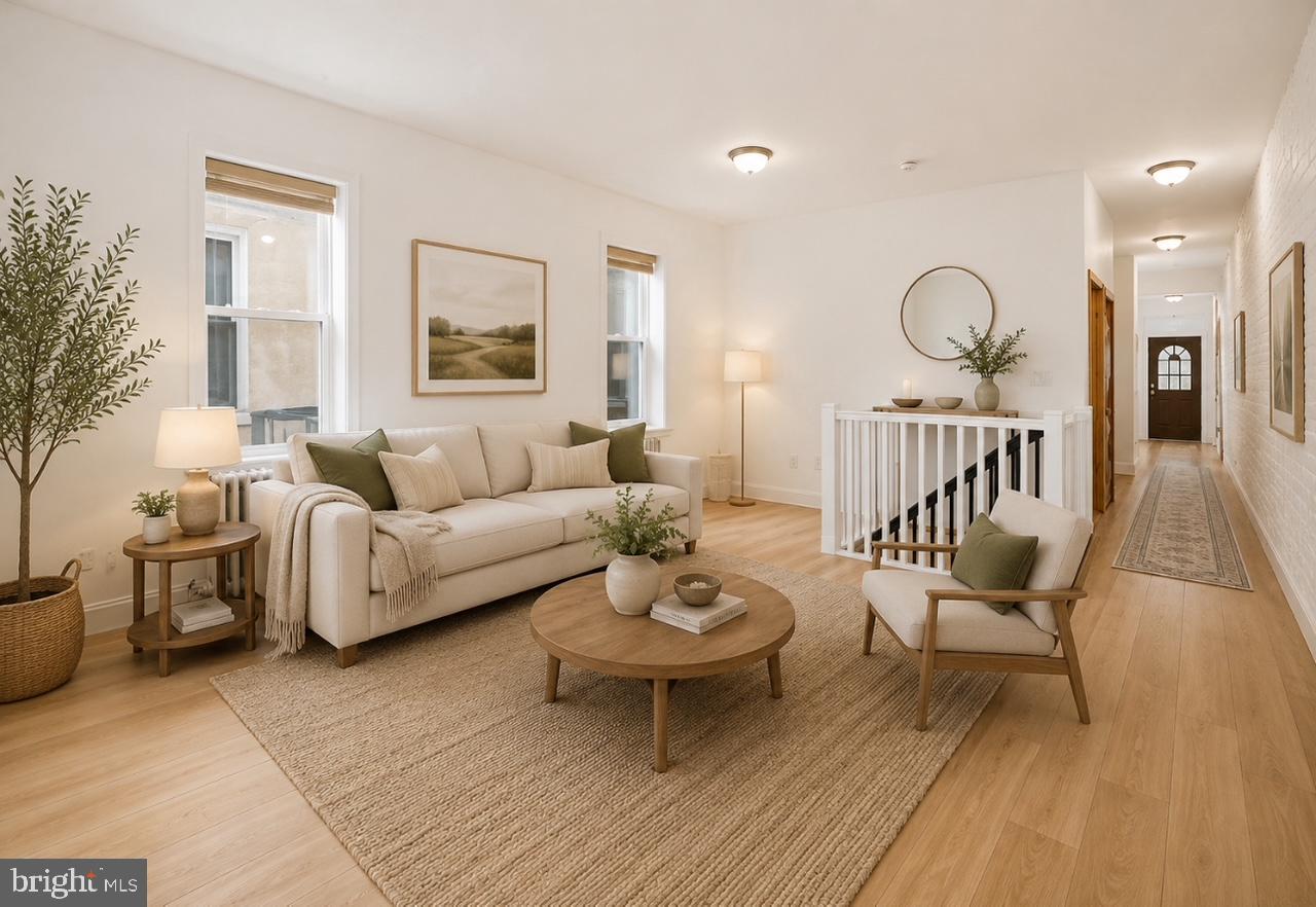 149 West Sharpnack Street Philadelphia, PA 19119 - Photo 2 of 45 Virtually Staged living room