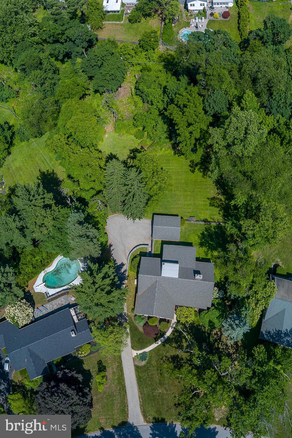 1125 Hillcrest Road Penn Valley, PA 19072 - Photo 32 of 38 Aereal View of Property