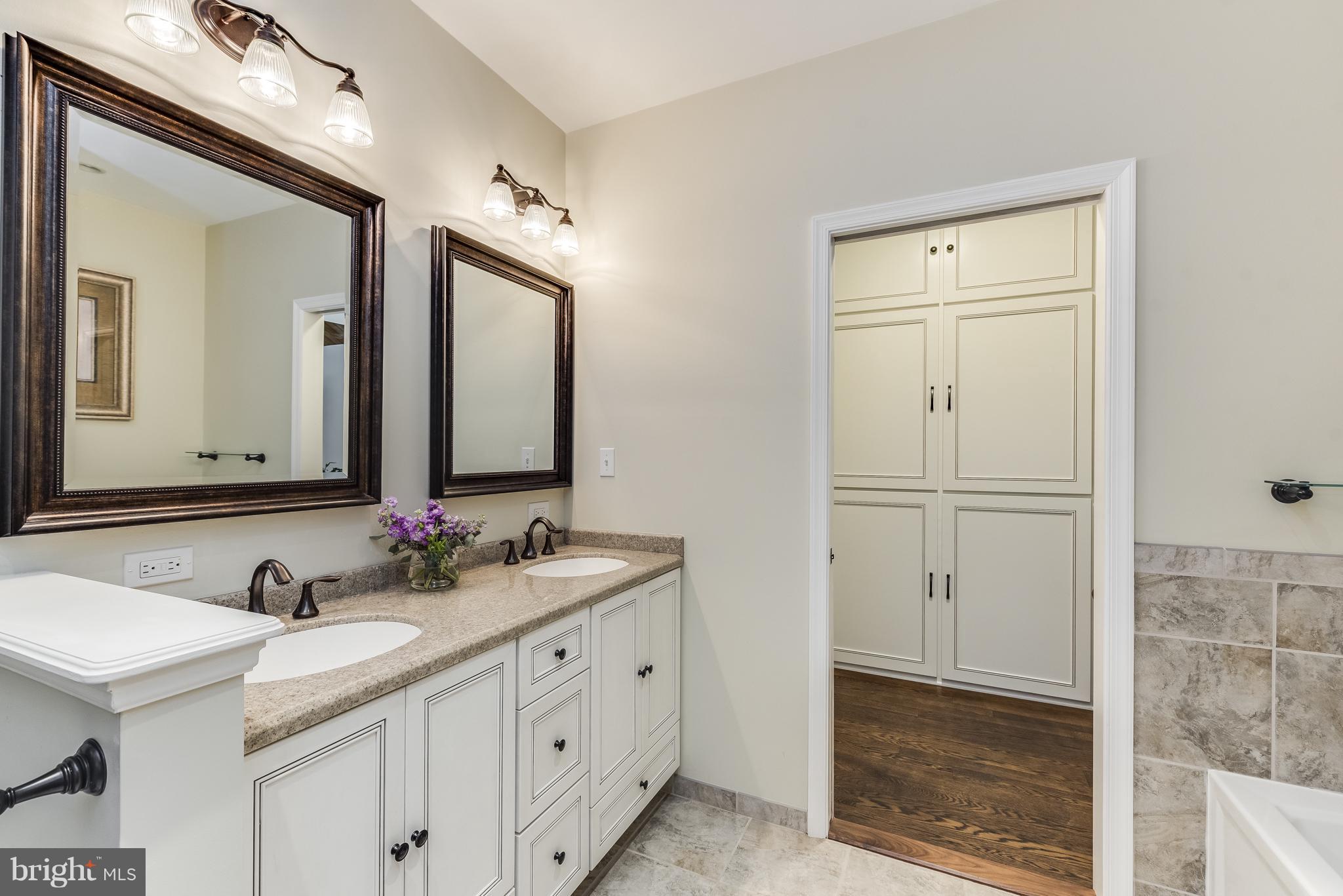 240 Old Mill Bottom Road South Annapolis, MD 21409 - Photo 14 of 30 Renovated Bath with Double Vanity