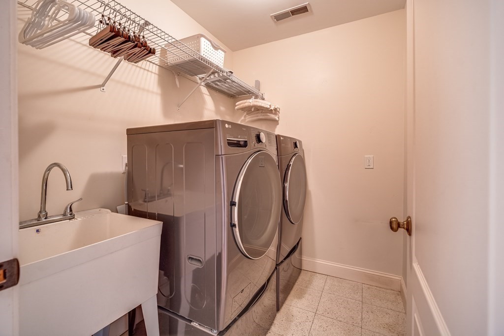 51 Linseed Road Northampton, MA 01060 - Photo 28 of 42 a utility room with dryer and washer