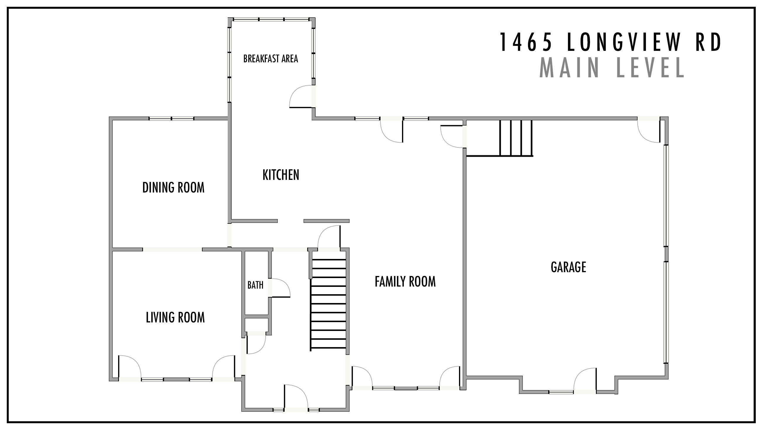 1465 Longview Road Roanoke, VA 24018 - Photo 50 of 52 Floorplan-main