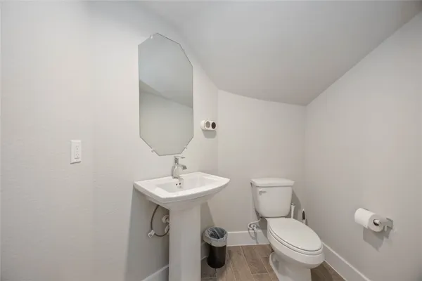 a front view of house with garden