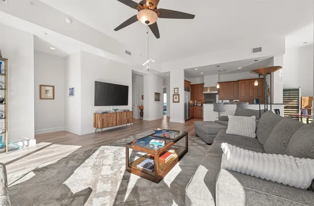 a dining room with furniture and window or wooden floor
