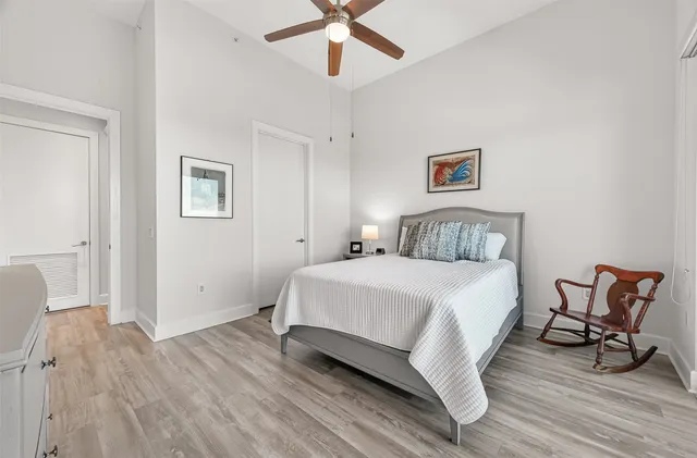 a room with gym equipment