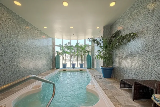 a view of parking area