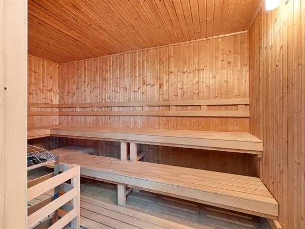 a view of a livingroom with furniture