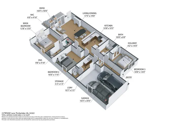 $369,900 | 23 TIPHNE Lane, Lynchburg, VA 24502
