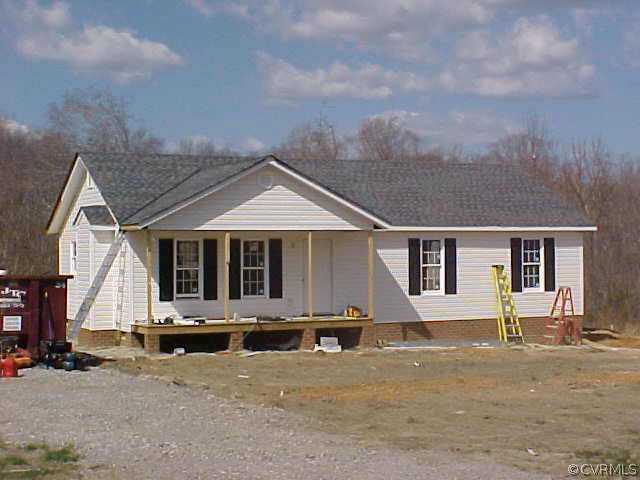 Exterior Front - under construction